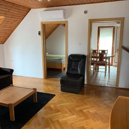 Apartment 14 Ferohelyes Haz Sajat Steggel, Jatszoterrel Balatonfenyvesen Vizparti Utcaban Balatonfenyves